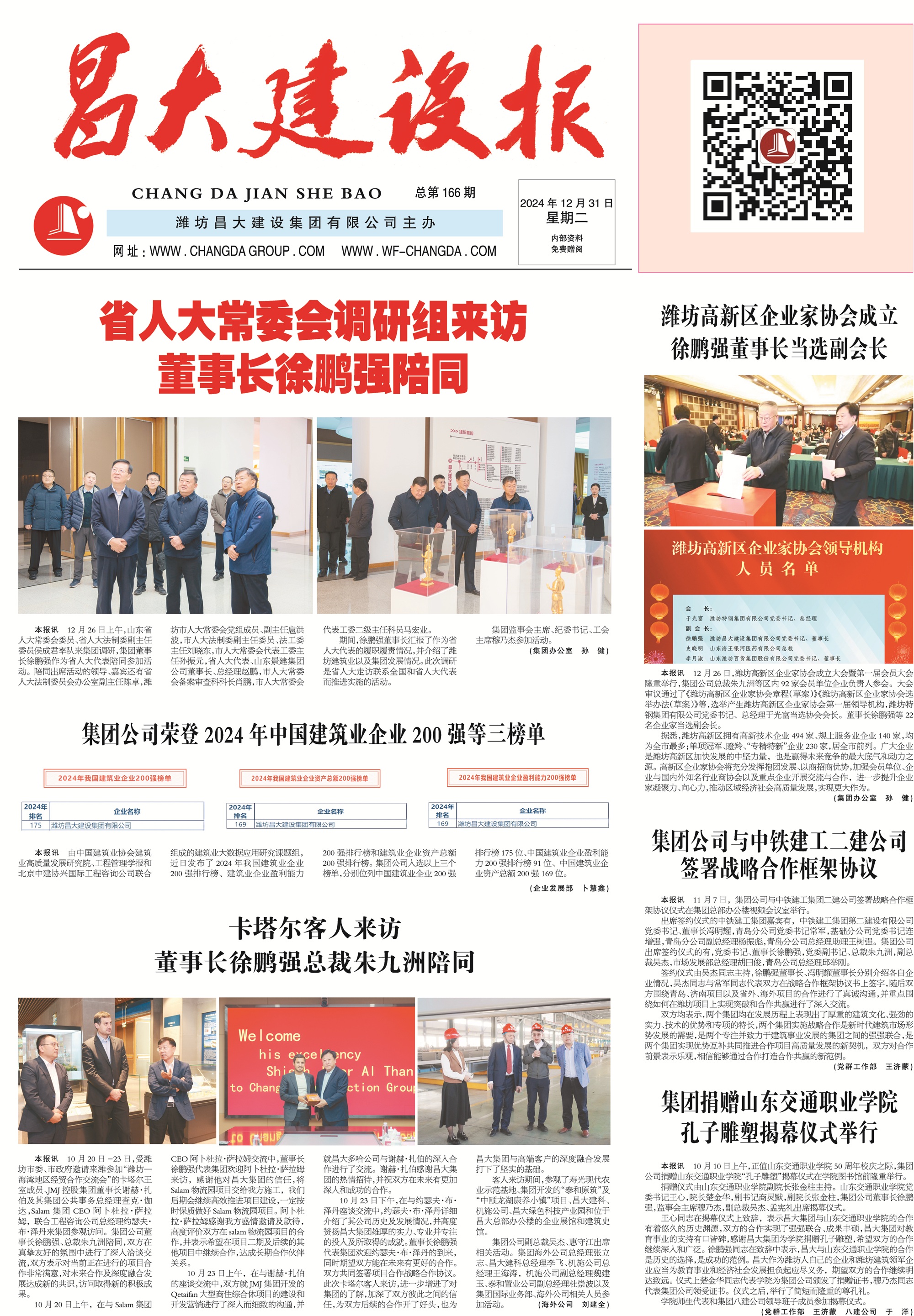 昌大建设报第166期